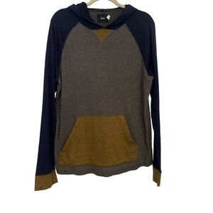 BDG ColorBlock Winterlight Pullover Hoodie Sweatshirt